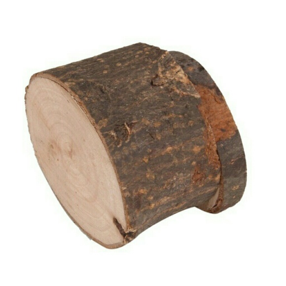 Rustic Wood "I Do" Engagement Ring Box Holder - Picture 3 of 3